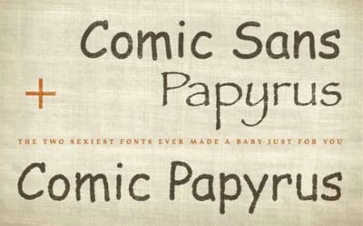 Comic Papyrus Font