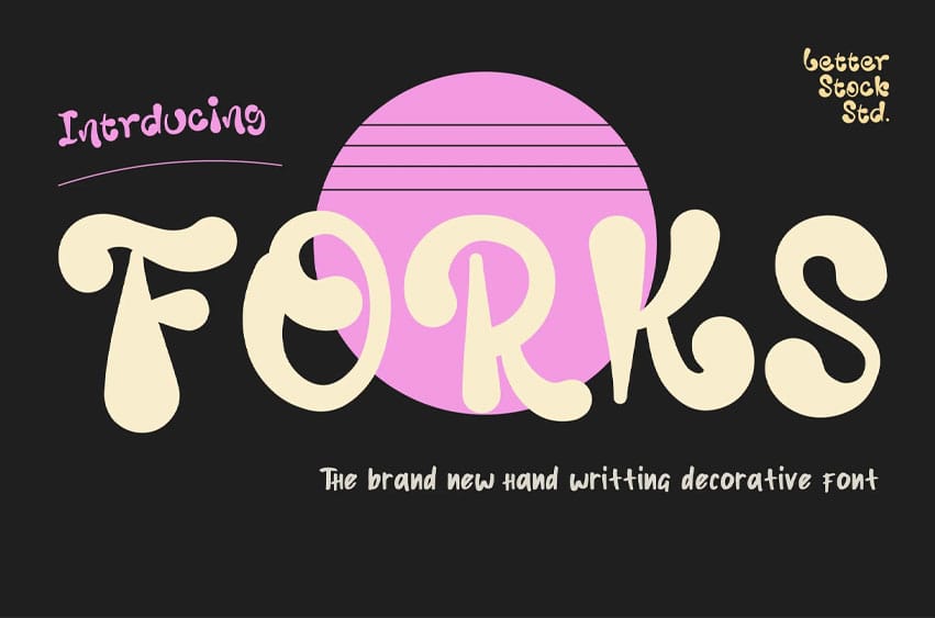 Forks Font