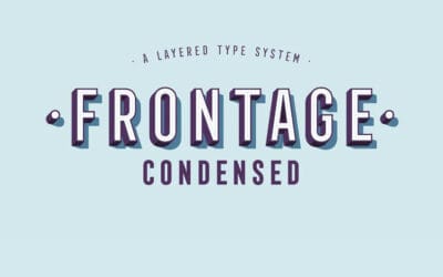 Frontage Condensed Font