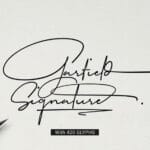 Garfield Signature Font