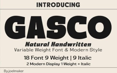 Gasco Font