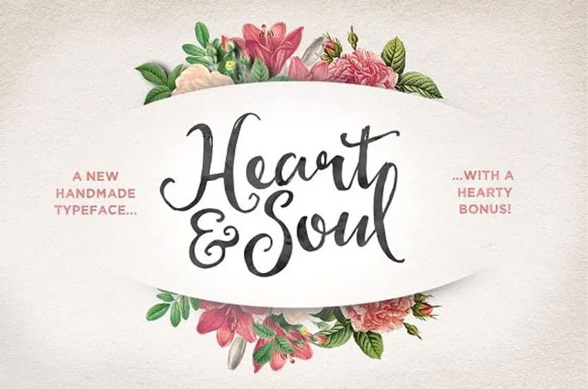 Hearty Script Font
