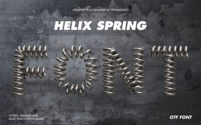 Helix Spring Font