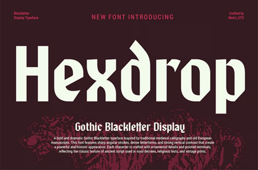 Hexdrop Font