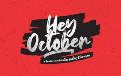 Hey October Font