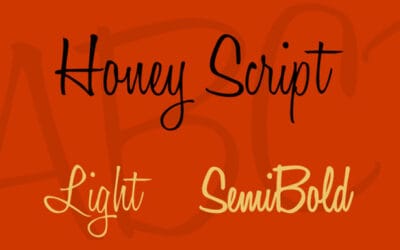 Honey Script Font