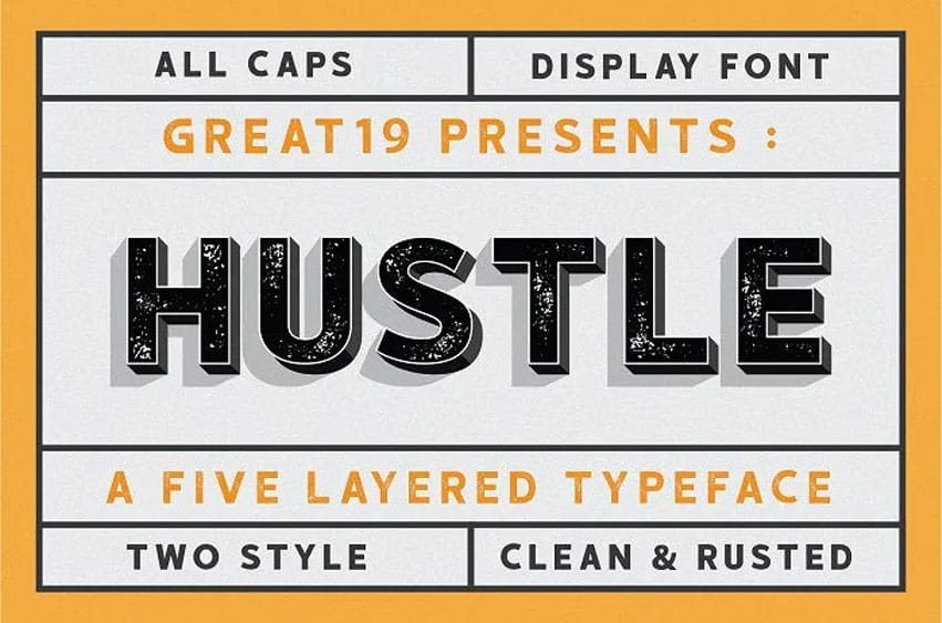 Hustle Font