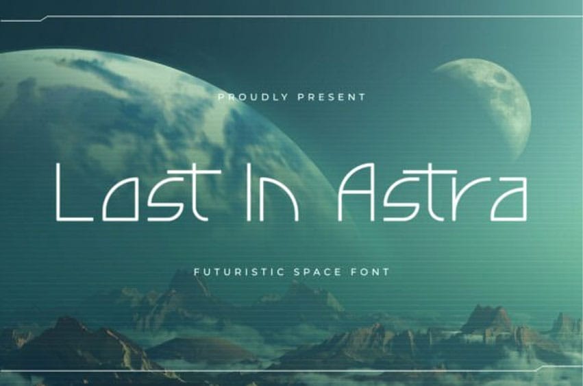 Lost in Astra Font