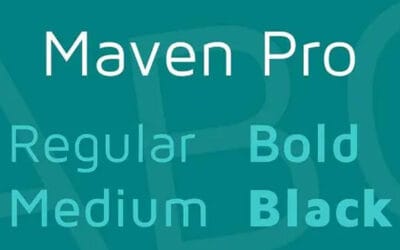 Maven Pro Font