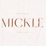 Mickle Font