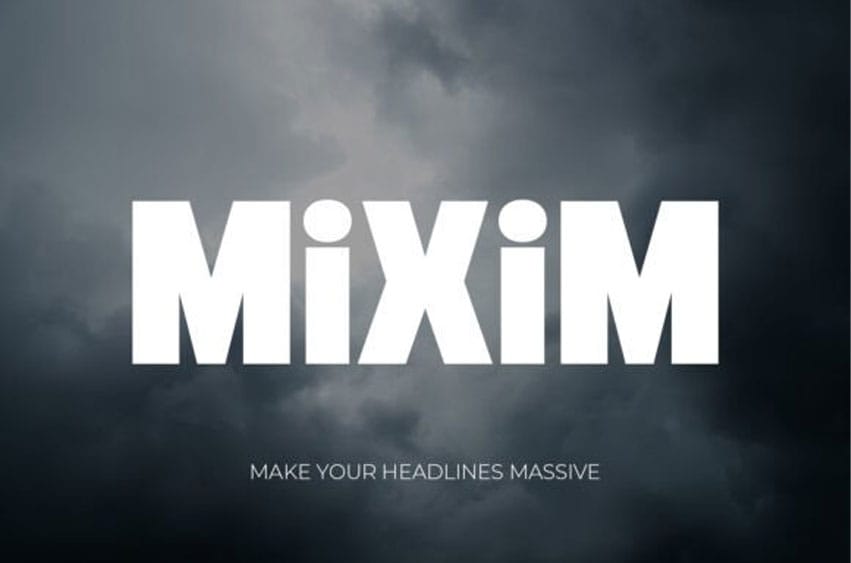 Mixim Font