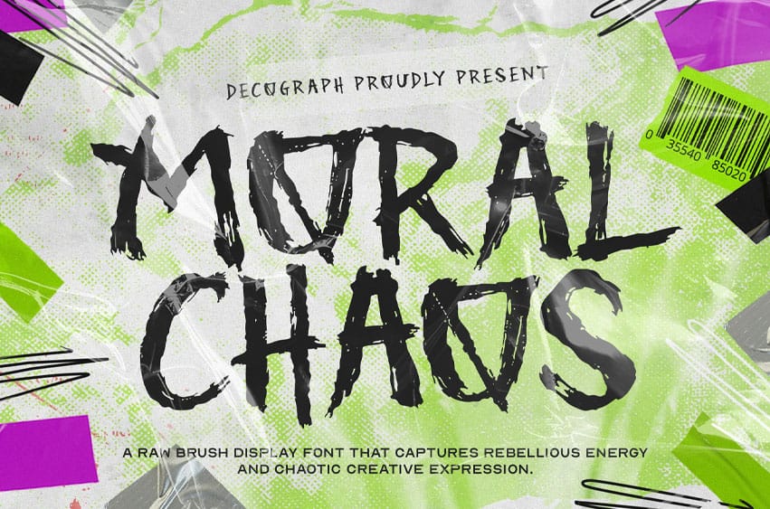 Moral Chaos Font