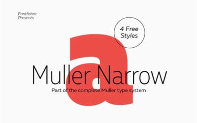 Muller Narrow Font