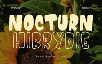 Nocturn Hibrydie Font