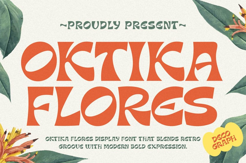 Oktika Flores Font