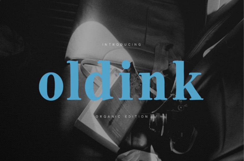 Oldink Font