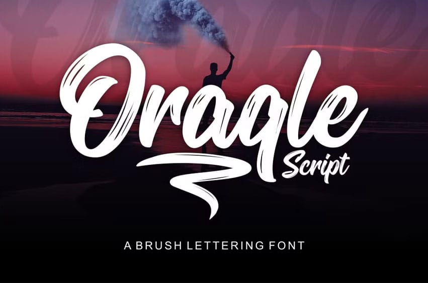 Oraqle Script Font
