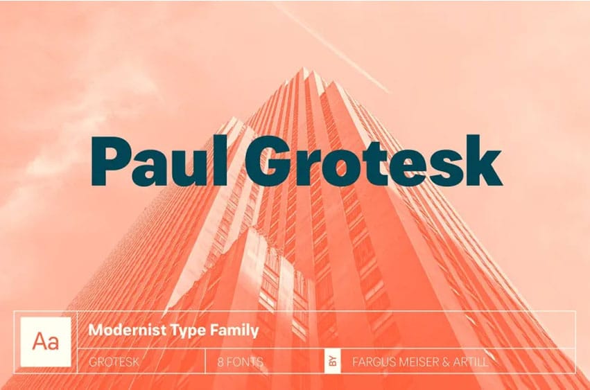 Paul Grotesk Font