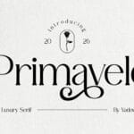 Primavele Serif Font