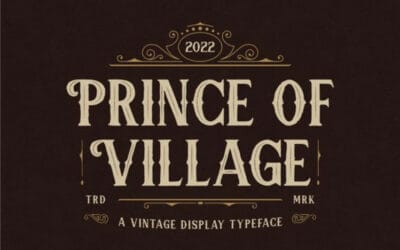 Prince of Village Font