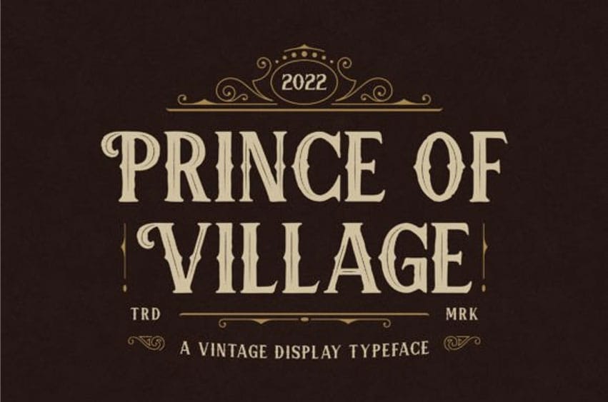 Prince of Village Font