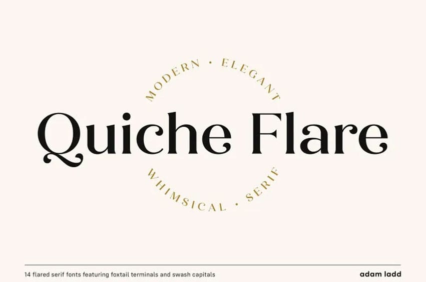 Quiche Flare Font