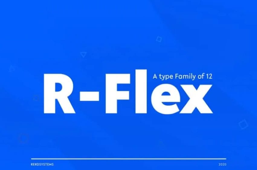 R-Flex Font