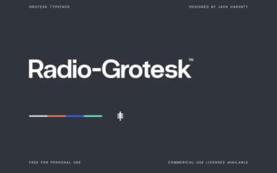 Radio Grotesk Font