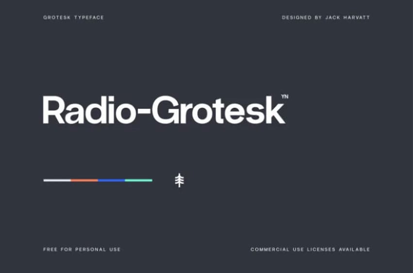 Radio Grotesk Font