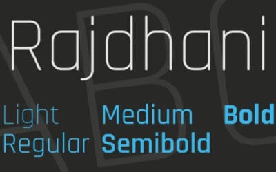 Rajdhani Font