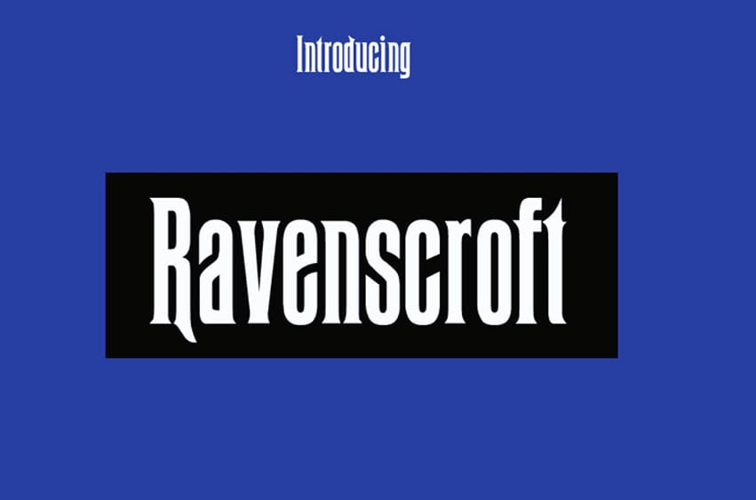 Ravenscroft Font