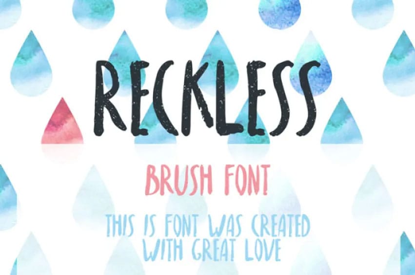 Reckless Font