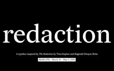 Redaction Font