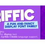 Riffic Font