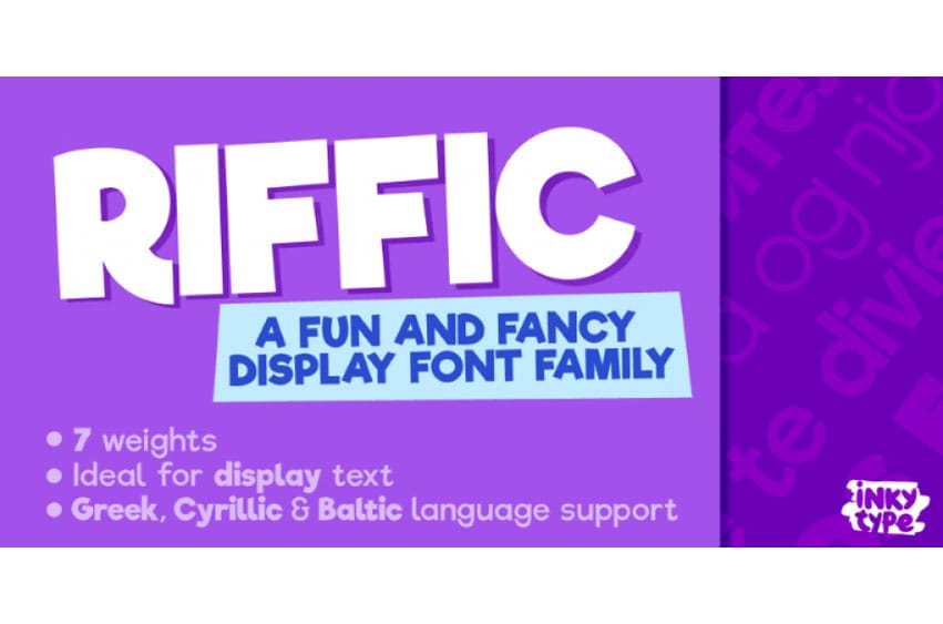 Riffic Font