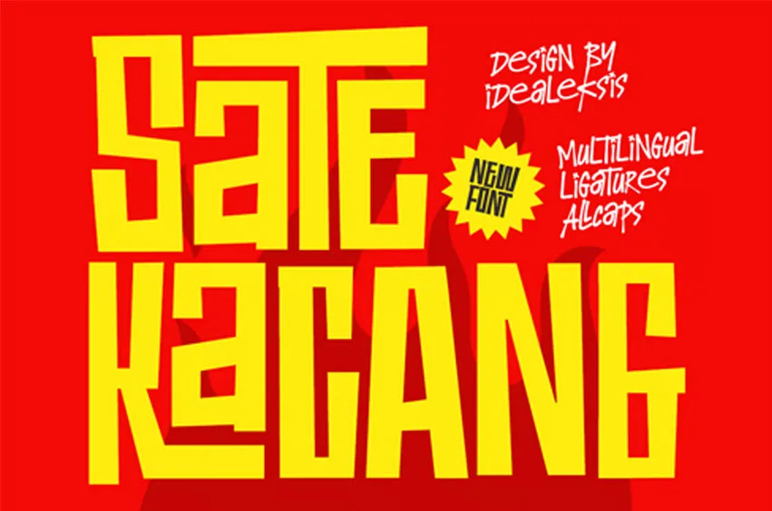 Sate Kacang Font