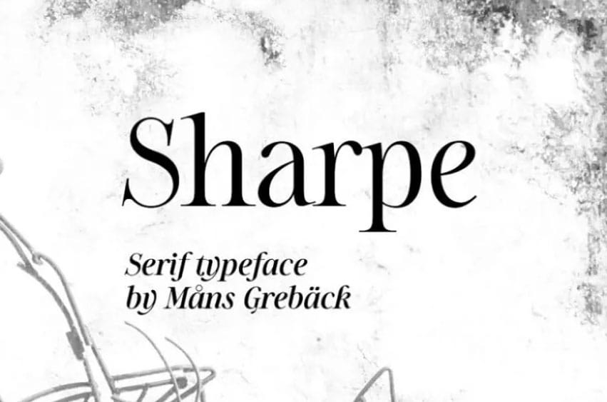 Sharpe Font