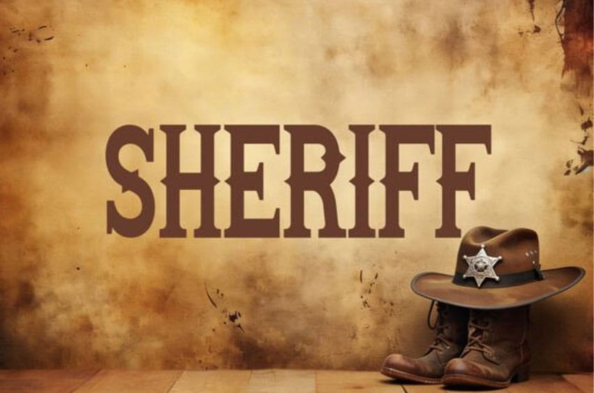 Sheriff Slab Font