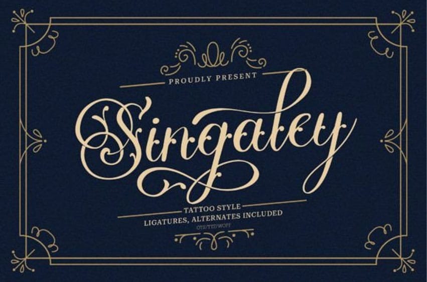 Singaley Font