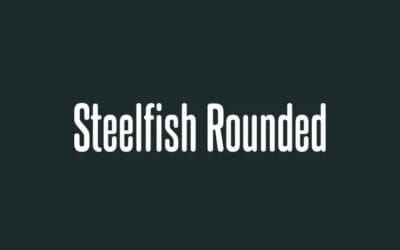Steelfish Rounded Font