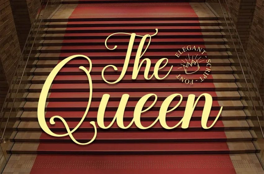 The Queen Elegant Font