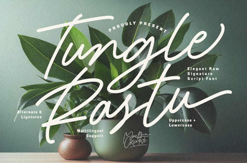 Tungle Rastu Font