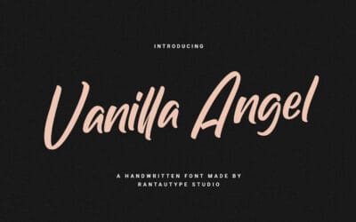 Vanilla Angel Font