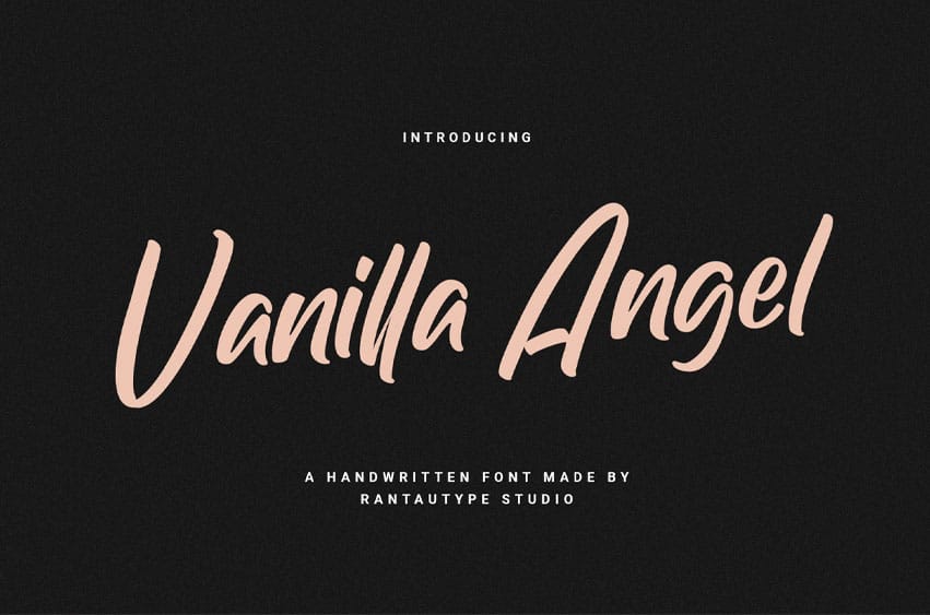 Vanilla Angel Font