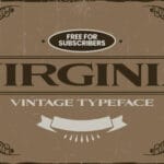 Virginia Font