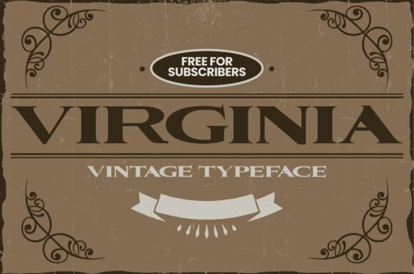 Virginia Font