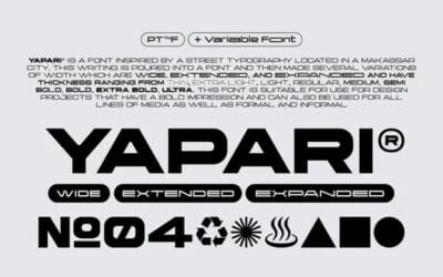 Yapari Font
