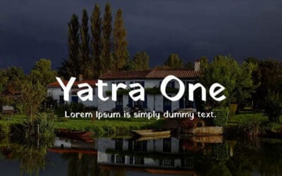 Yatra One Font