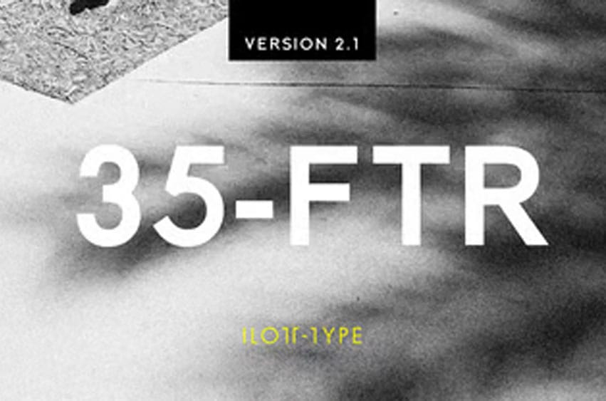 35-FTR Font