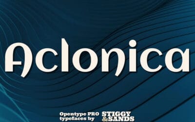 Aclonica Pro Font